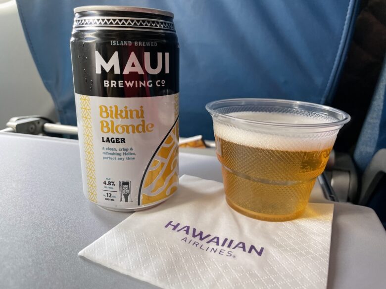 hawaian air beer