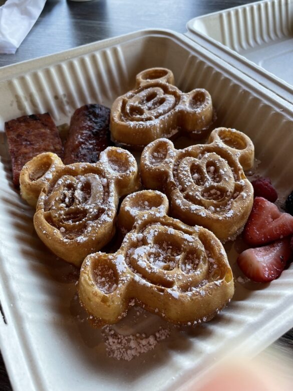 mickey waffle