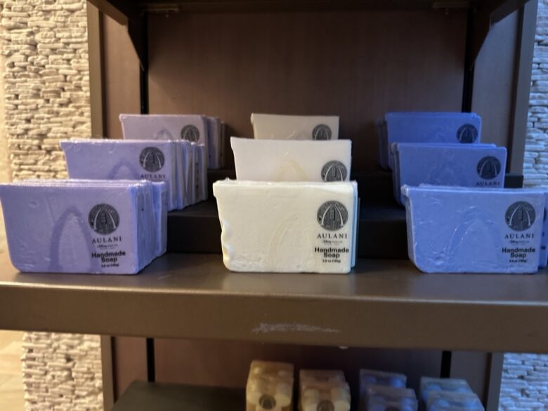 aulani spa soap