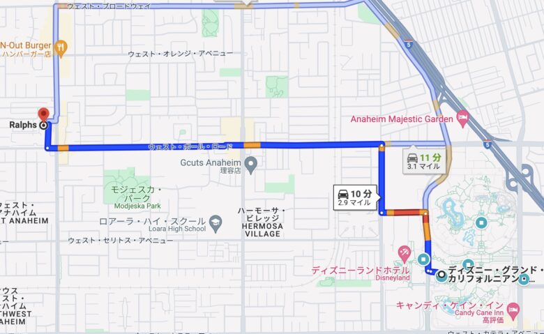 Ralphs 地図