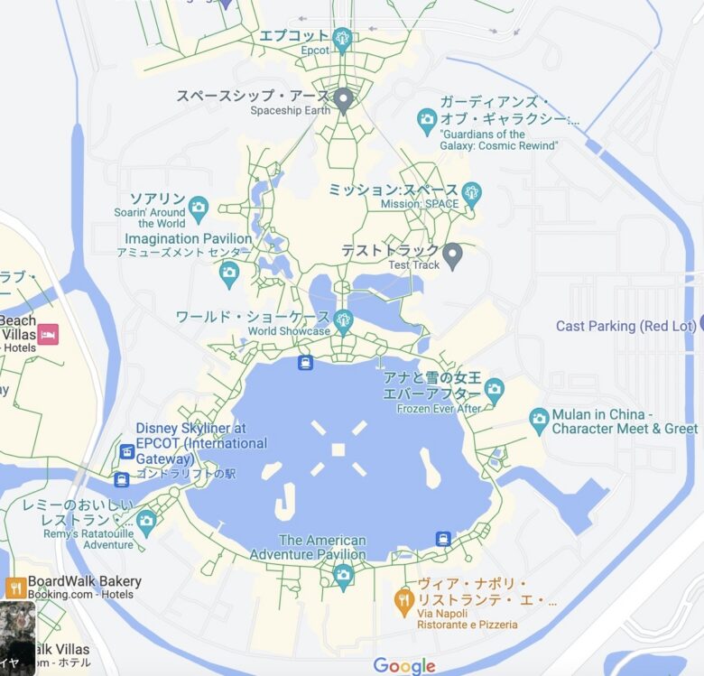 WDW MAP