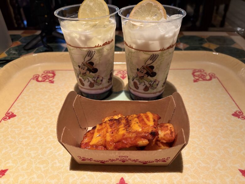 タンドーリチキンとラッシー