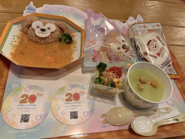 オーダーしたメニュー