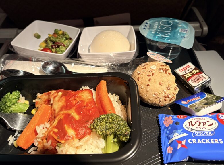 シーフードミール1食目