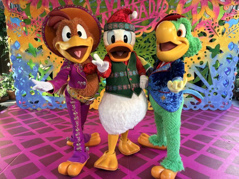 ドナルド&ホセ&パンチートの豪華トリオ